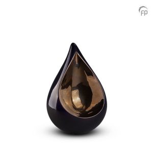 FPU 005 S – Mini Keramische Celest Traan Urn Paars – Koper (0.4 liter)