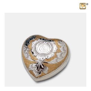 H673 - Mini Urn Hart Bloem
