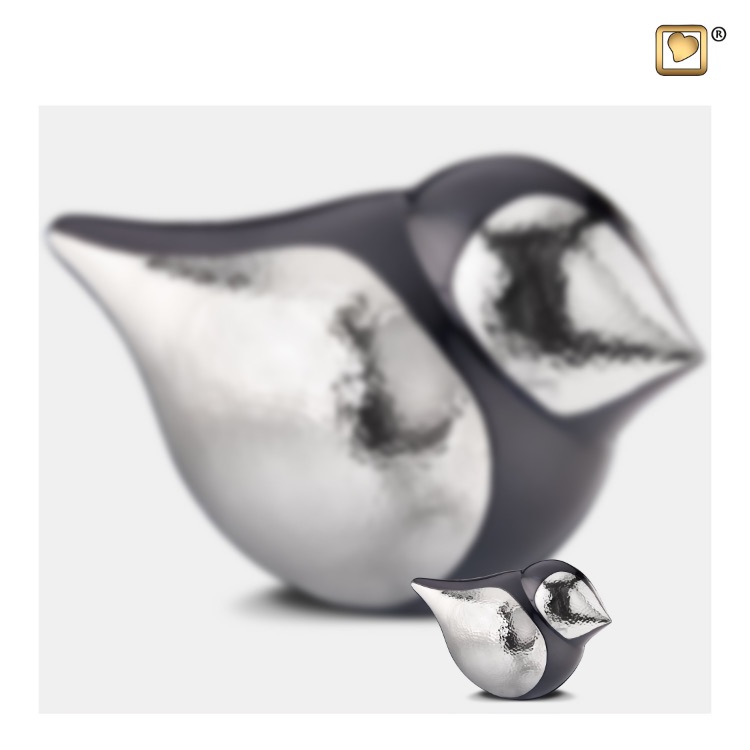 K561 - Mini Soul Bird Urn Grijs - Vrouw