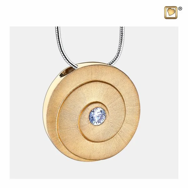 Ashanger Eternity Bicolour Verguld Zilver inclusief Collier