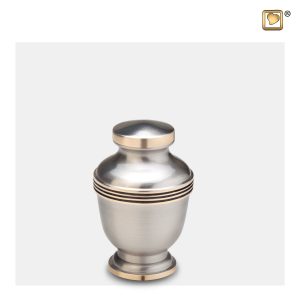 K251 - Mini Urn Elegant Met Gouden Sierranden
