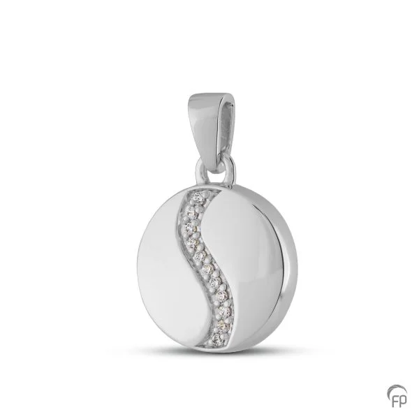 Ashanger Yin Yang Met Steentjes - Afbeelding 2