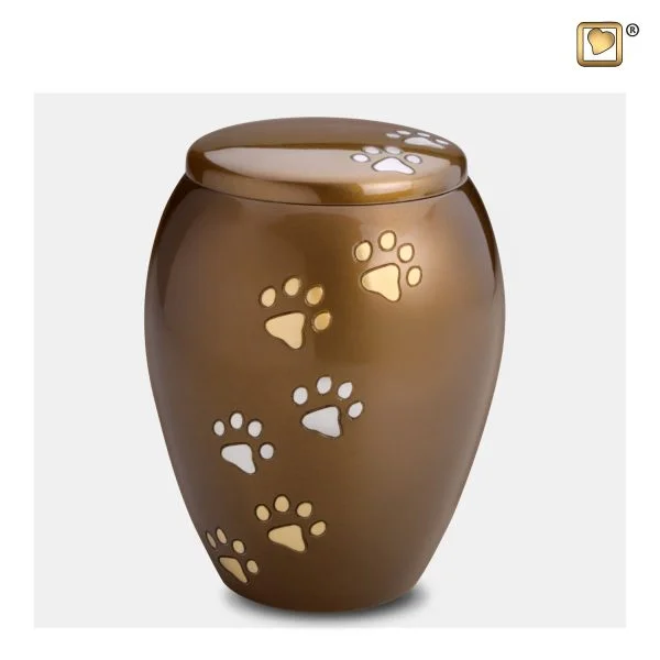 Urn Hond Majestic Met Pootafdruk Medium (1.65 liter)