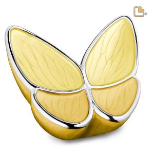 Vlinder-Urn-Geel-LoveUrns-A1043