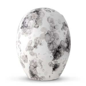 Grote Keramische Urn Marble White (4 liter)