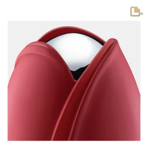 Kleine-Tulp-Urn-Rood-M1052