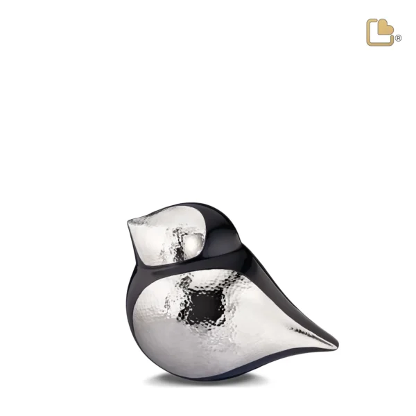 Artikelnr: K560 - Mini Soul Bird Urn Grijs - Man
