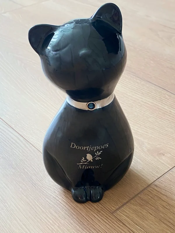 Katten Urn Princess Midnight Black (0.7 liter) - Afbeelding 2